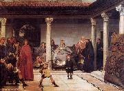 The Education of the Children of Clovis, Sir Lawrence Alma-Tadema,OM.RA,RWS